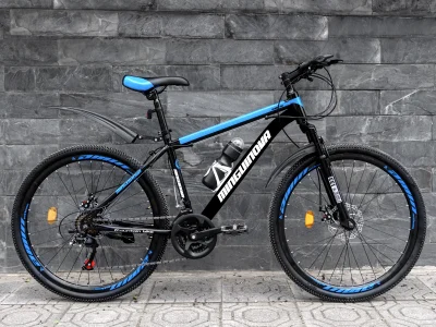 Xe đạp địa hình Mingu Inova - Đen/Xanh (Vành nan)